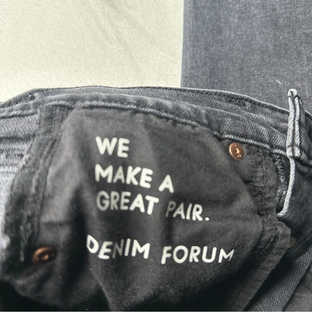 Denim Forum Arlo High Rise Straight 28L - Picture 11 of 11
